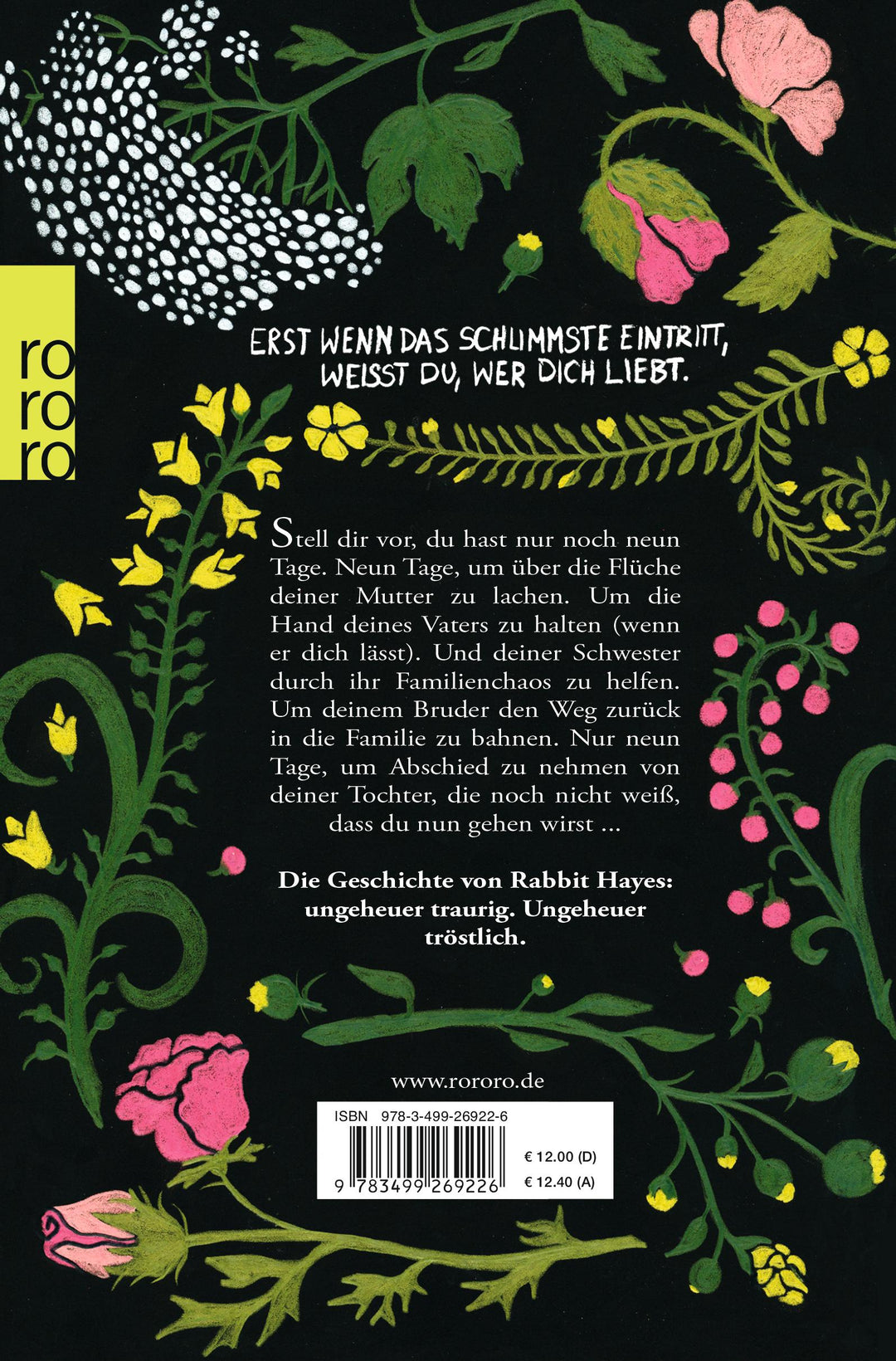 Die letzten Tage von Rabbit Hayes | McPartlin, Anna