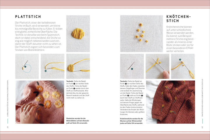 Lieblingsstücke nachhaltig besticken | Bolstad, Warunee