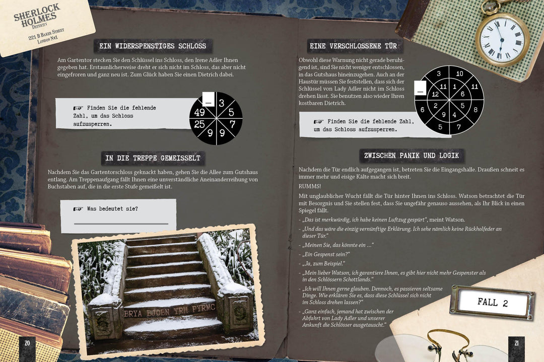 Detective Games - Löse die Fälle! | Guichard, Pascal | Lecreux, Michèle | Ro...