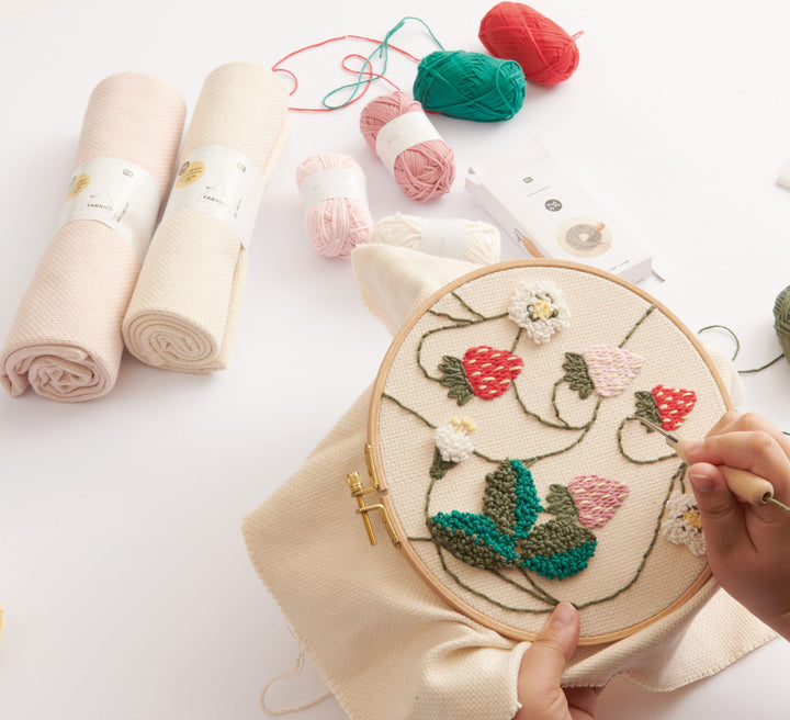 Punch Needle Just Bees + Fruits + Flowers N°6 | -