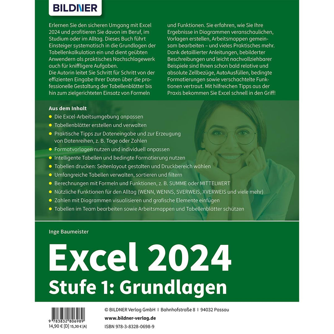 Excel 2024 - Stufe 1: Grundlagen | Baumeister, Inge