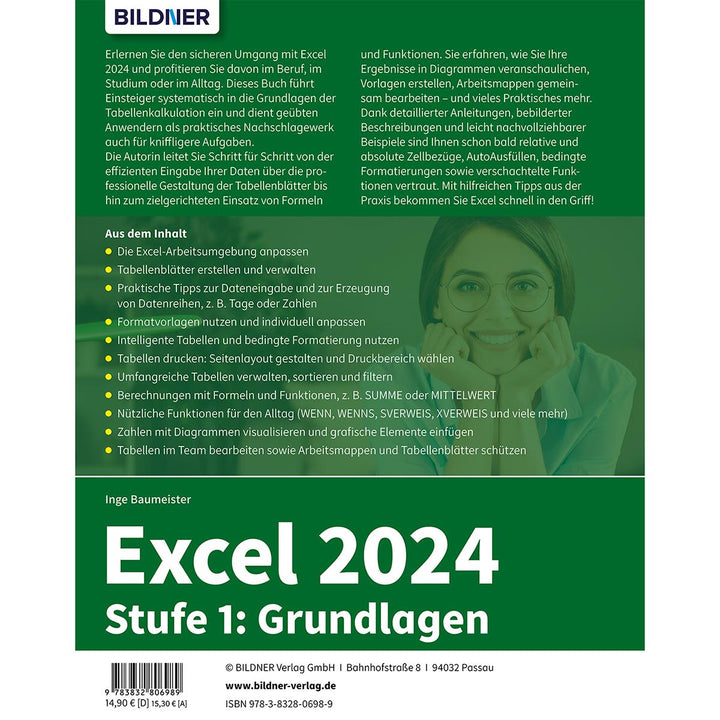 Excel 2024 - Stufe 1: Grundlagen | Baumeister, Inge