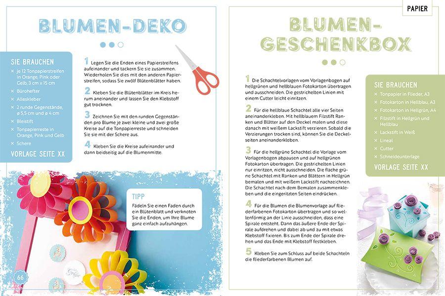 Das Rentner-Bastelbuch. In großer Schrift. | -