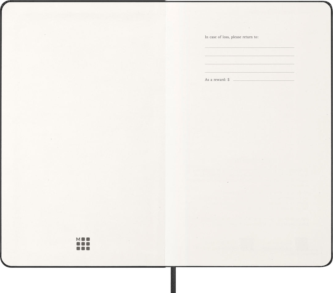 Moleskine 12 Monate Wochenkalender 2026, Large/A5, 1 Wo = 2 Seiten, horizont...