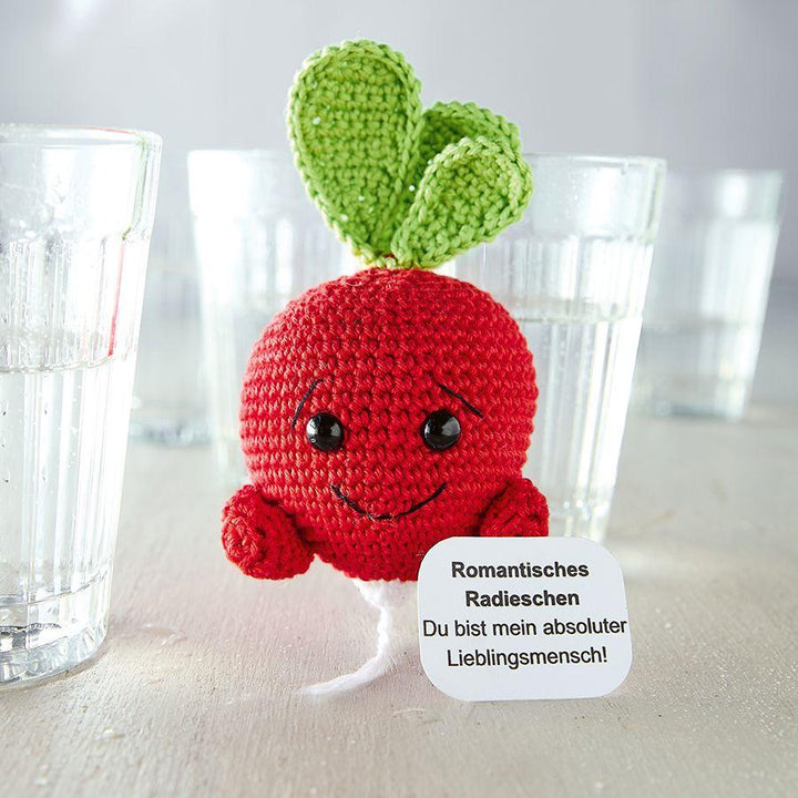 Emotional Support Veggies. Kleine Häkelfiguren mit positiven Botschaften | K...