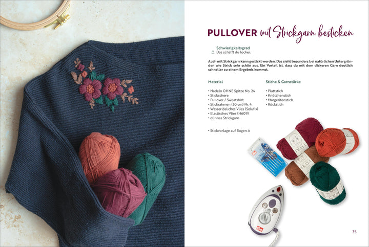 Liebevoll bestickt | Lemke, Louise