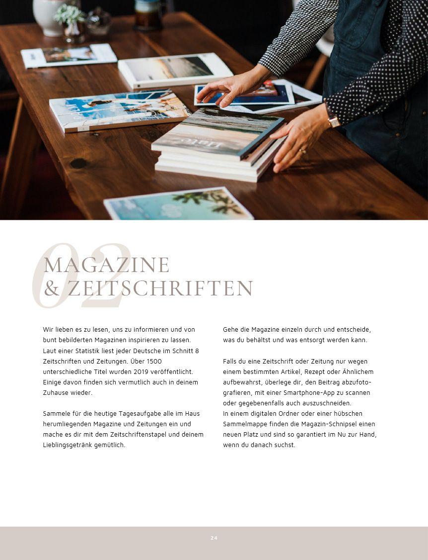 Zeit statt Zeug: Die Aufräum-Challenge. | Fazis, Birgit