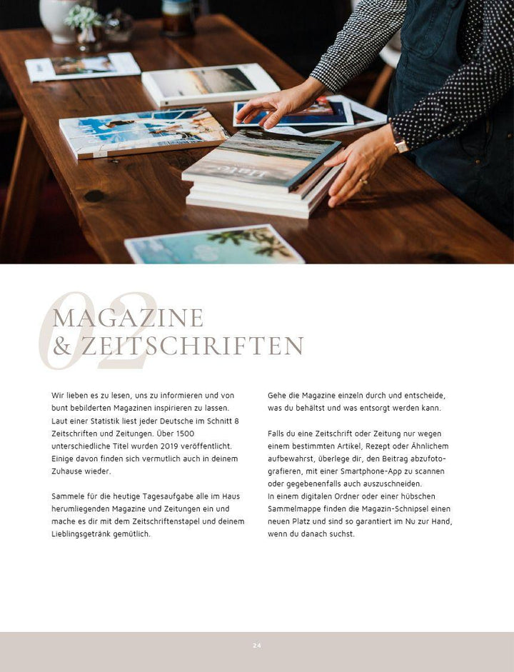 Zeit statt Zeug: Die Aufräum-Challenge. | Fazis, Birgit