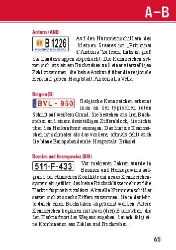 AvD: Auto-Kennzeichen | -