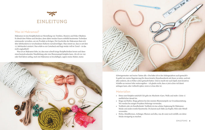 Makramee für Zimmerpflanzen | Borja, Chrysteen