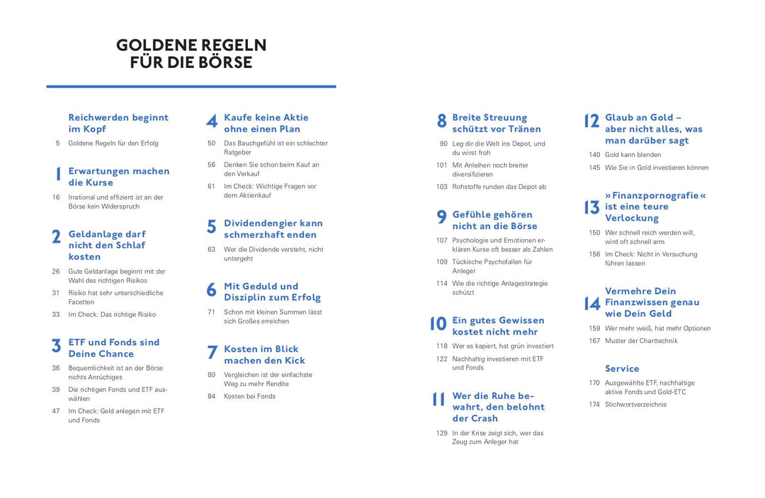 Goldene Regeln für die Börse | Schömann-Finck, Clemens