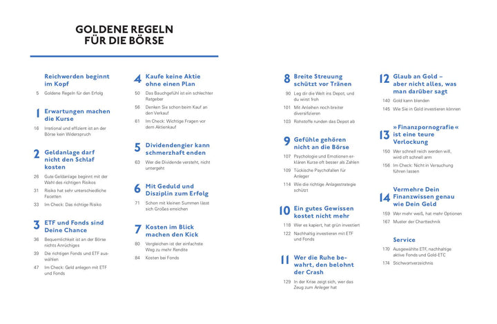 Goldene Regeln für die Börse | Schömann-Finck, Clemens