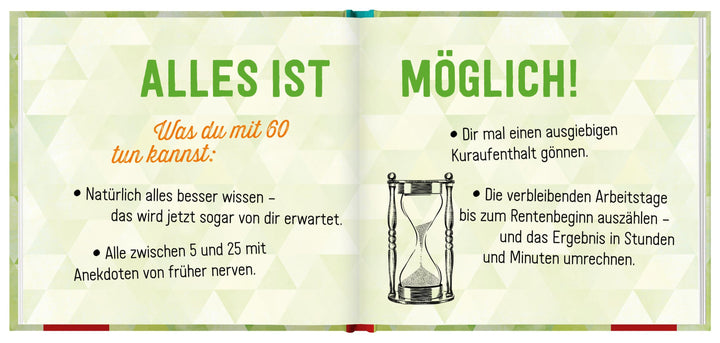 60 werden ist wahnsinnig berauschend! | -