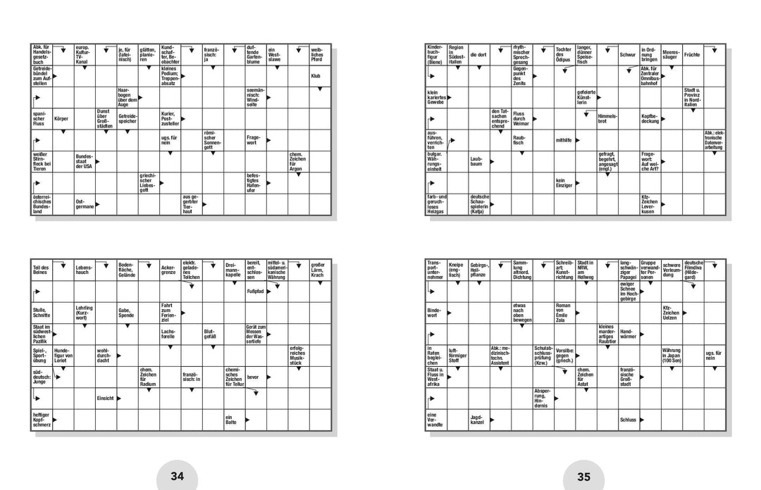 365 Kreuzworträtsel | -