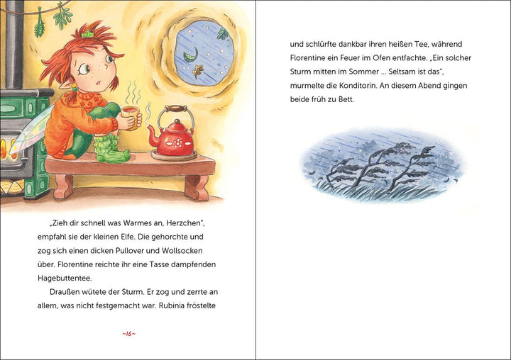 Rubinia Wunderherz, die mutige Waldelfe (Band 5) - Der geheimnisvolle Eiszau...