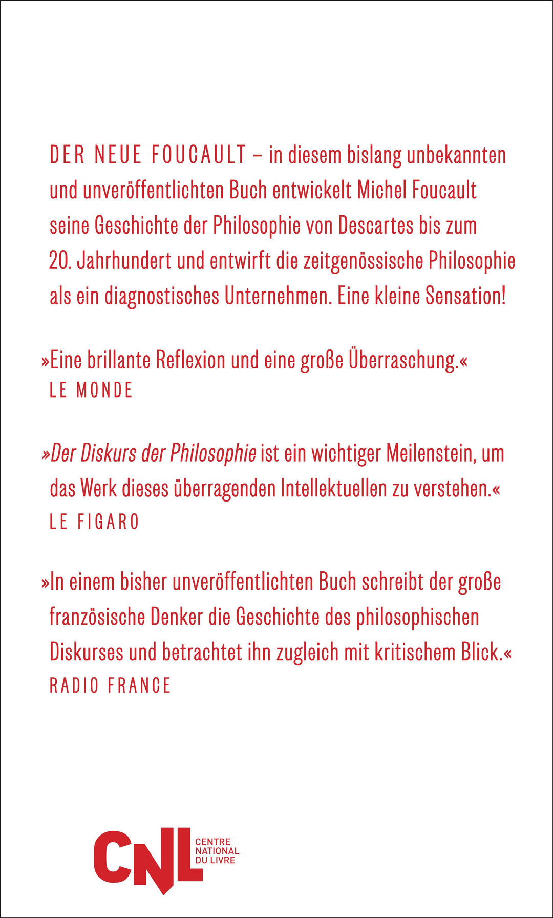 Der Diskurs der Philosophie | Foucault, Michel