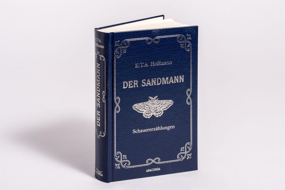 Der Sandmann. Schauererzählungen. In Cabra-Leder gebunden. Mit Silberprägung...