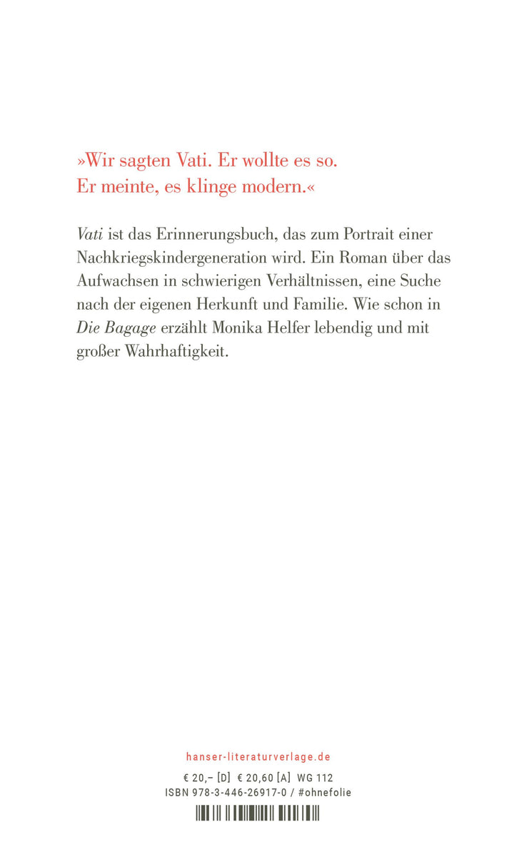 Vati | Helfer, Monika