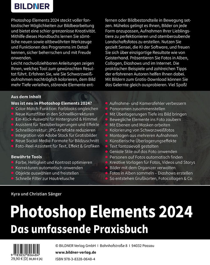 Photoshop Elements 2024 - Das umfangreiche Praxisbuch | Sänger, Kyra | Sänge...