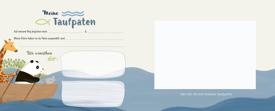 Meine Taufe (blau) | -