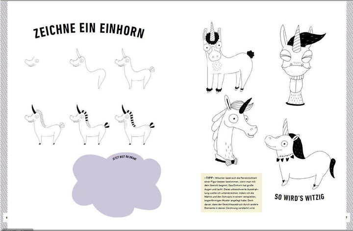 Witzige Fabelwesen zeichnen. Von Alraune bis Zombie | Kim, Heegyum