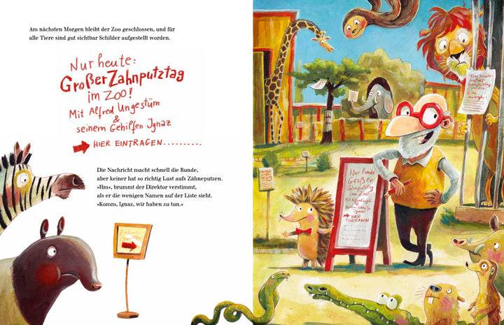 Der große Zahnputztag im Zoo | Schoenwald, Sophie