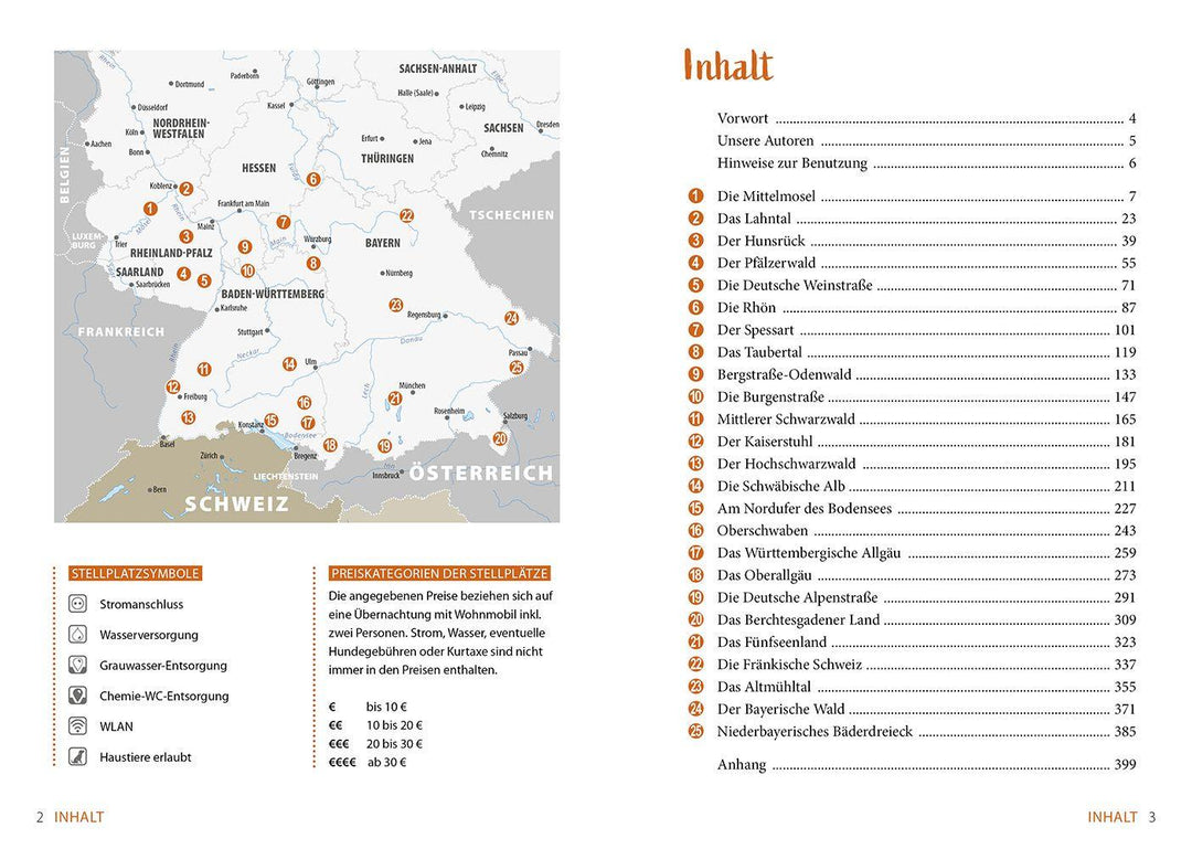 Womo & weg: Südliches Deutschland - Die schönsten Touren zwischen Mittelgebi...