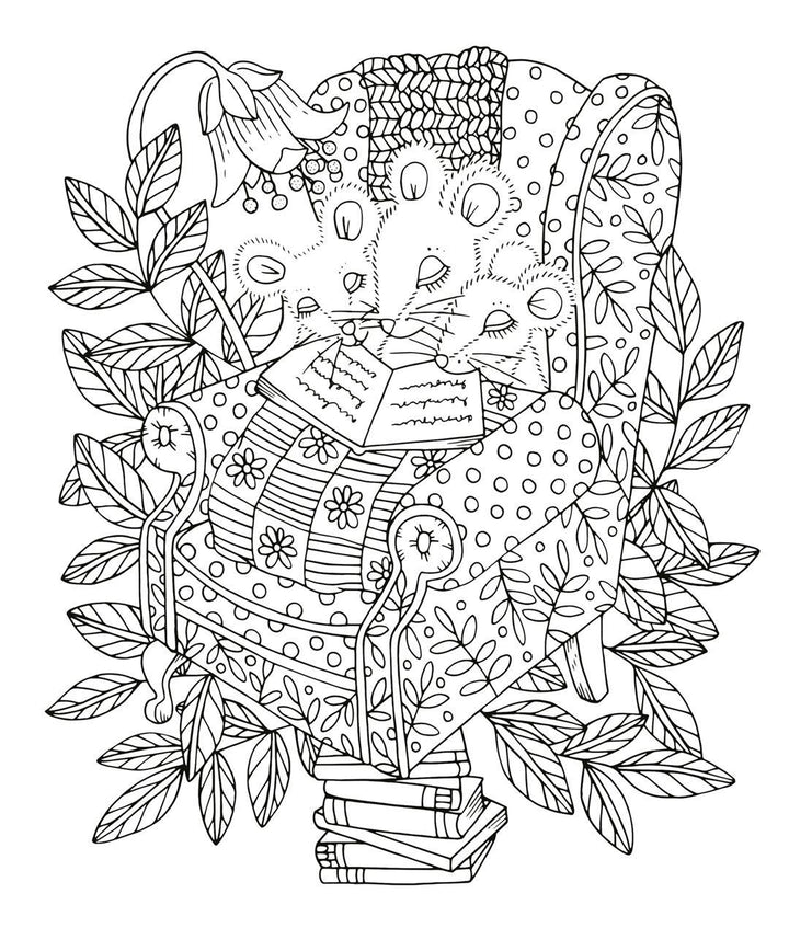 Im Feenreich. Ein Ausmalbuch. | Öberg, Emelie Lidehäll