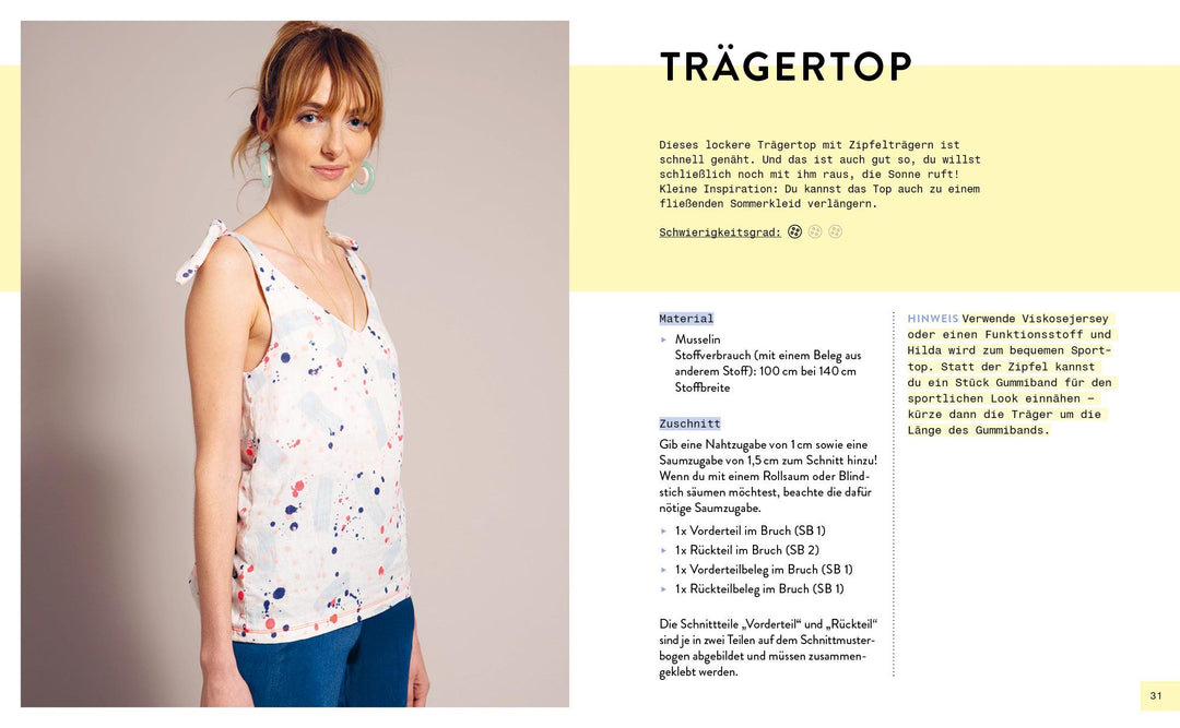 Mini-Masterclass - Nähen mit Musselin | Roloff, Anja