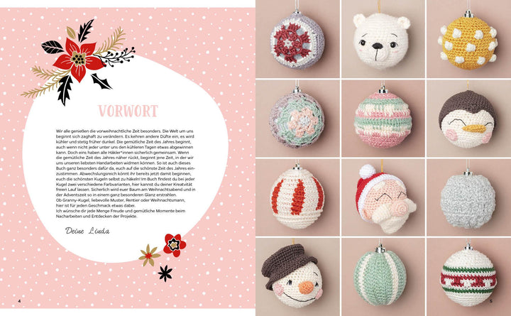 Weihnachtskugeln häkeln | Urbanneck, Linda