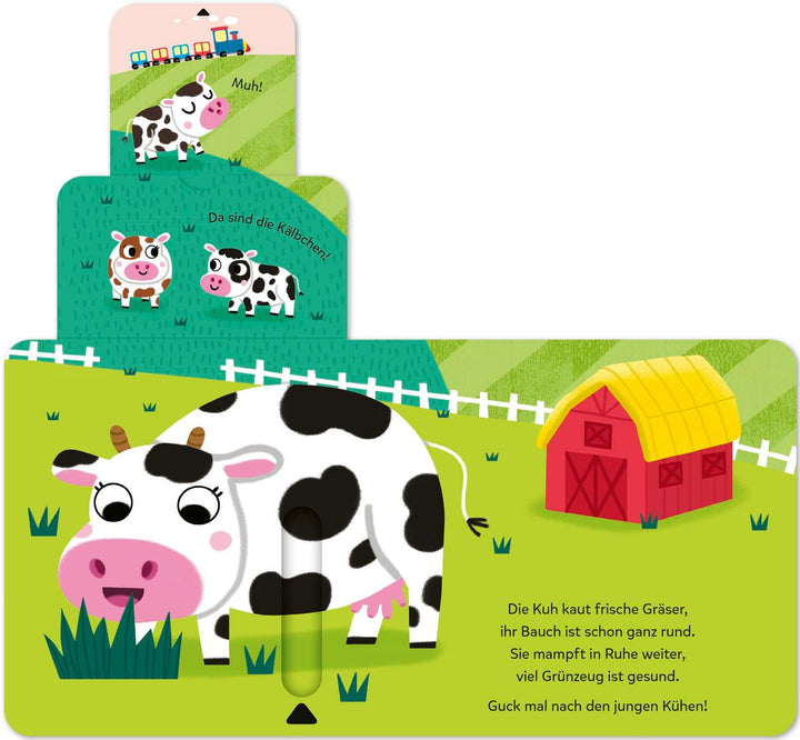 Mein Schieb & Guck-mal-Buch: Wer lebt auf dem Bauernhof? | -