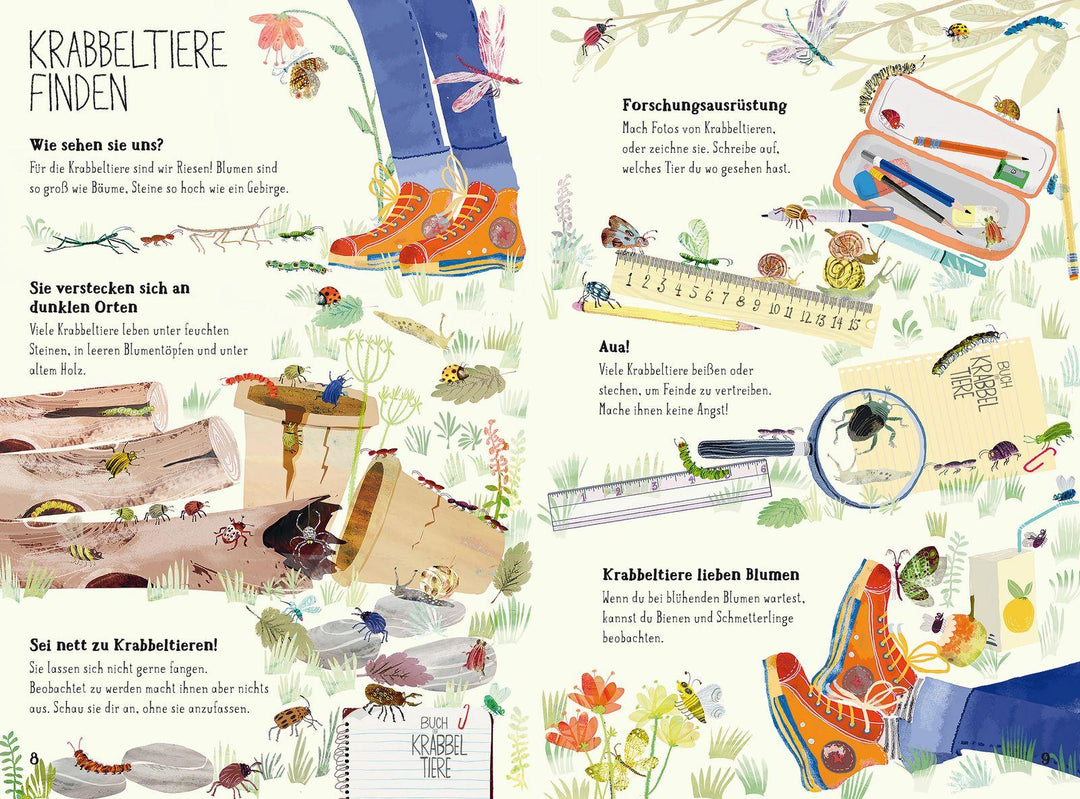 Das große Buch der Krabbeltiere | Zommer, Yuval