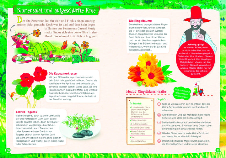 Pettersson und Findus - Mein Gartenjahr | Nordqvist, Sven