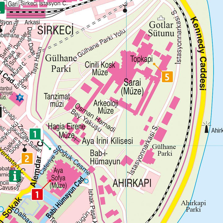 freytag & berndt Innenstadtplan Istanbul 1:10.000 | -