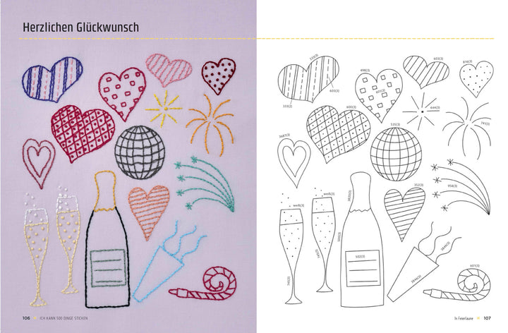 Ich kann 500 Dinge sticken. Witzige, süße, coole und freche Motive. Ganz ein...