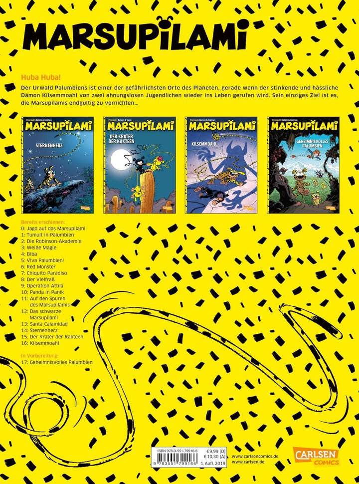 Marsupilami 16: Kilsemmoahl | Colman, Stéphan | Franquin, André