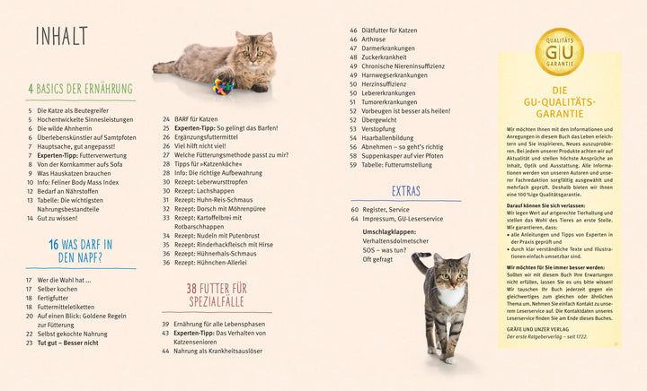 Katzen gesund ernähren | Streicher, Michael