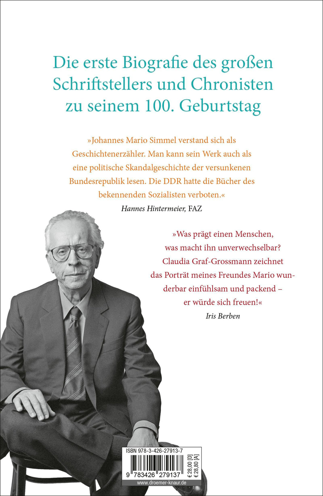 'Mich wundert, dass ich so fröhlich bin' Johannes Mario Simmel - die Biograf...