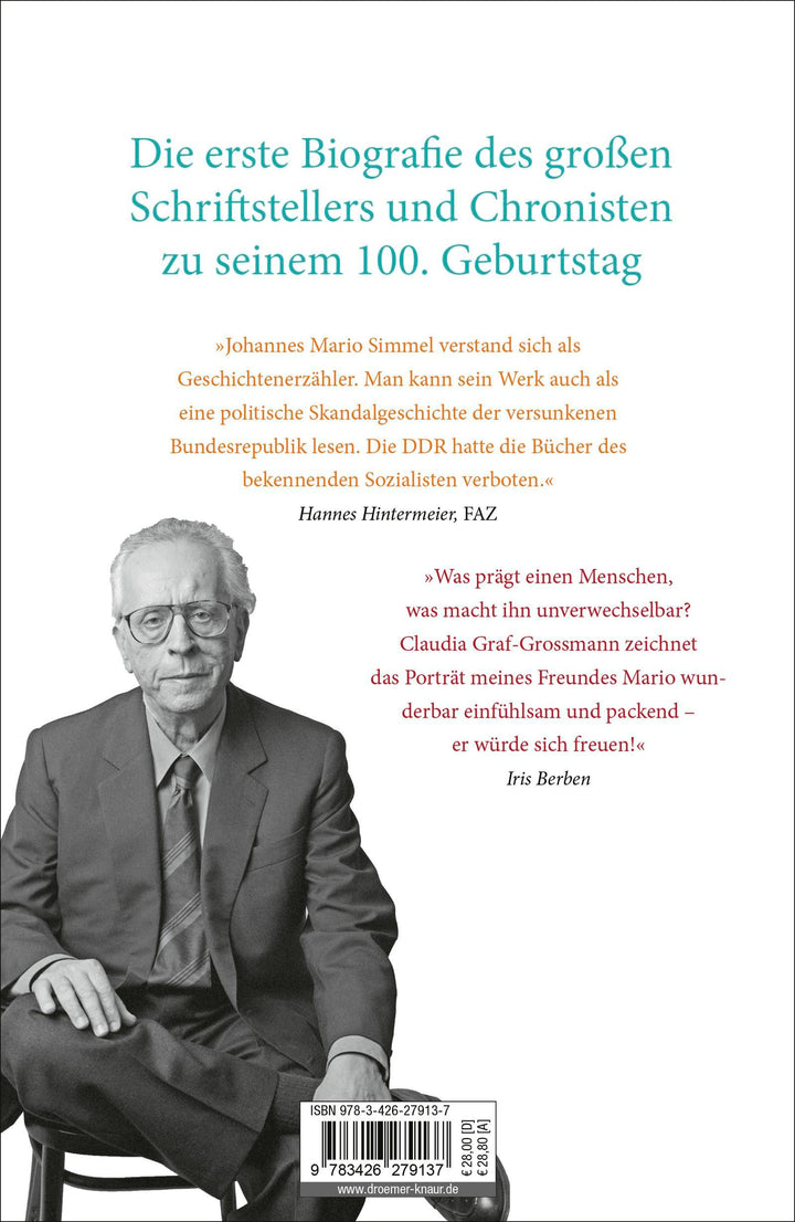 'Mich wundert, dass ich so fröhlich bin' Johannes Mario Simmel - die Biograf...