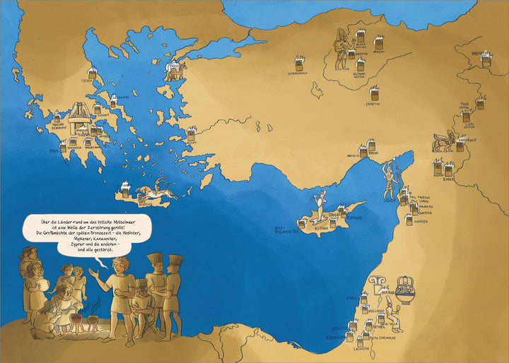 1177 v. Chr. - Eine Graphic Novel | Cline, Eric H.