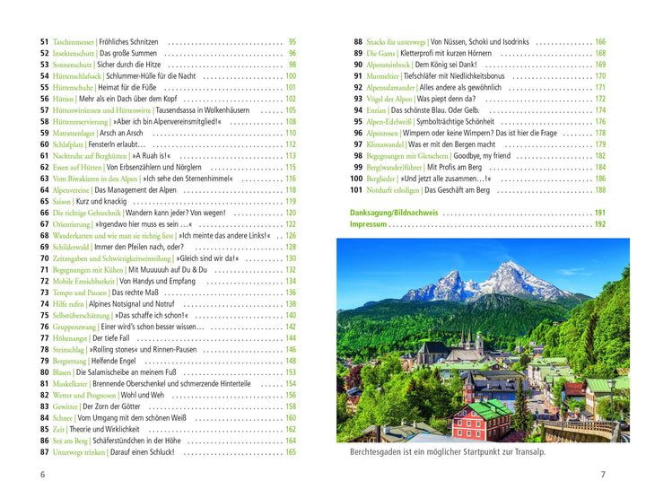 101 Dinge, die ein Alpenüberquerer wissen muss | Ruhland, Nina