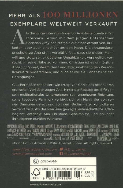 Fifty Shades of Grey  - Geheimes Verlangen | James, E. L.