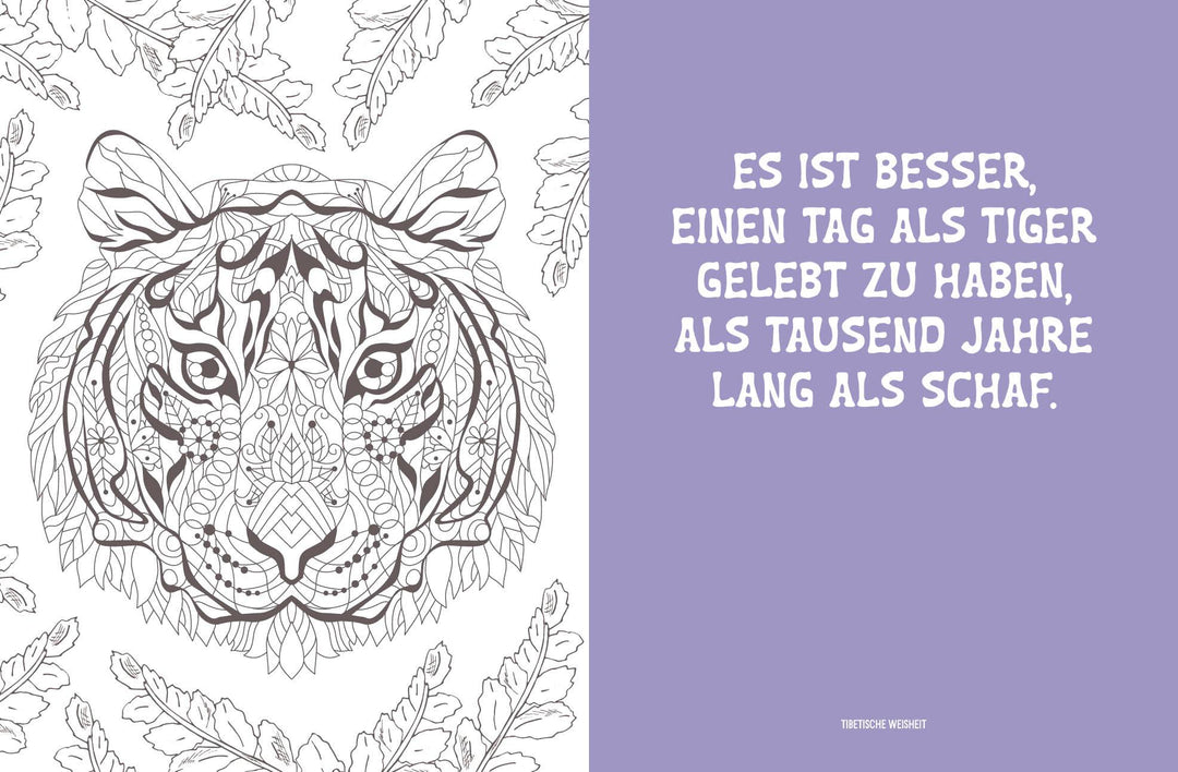 Colorful Mandala - Mandala - Dschungeltiere | -