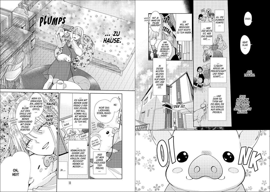 Frühlingssturm und Monster 01 | Mitsubachi, Miyuki