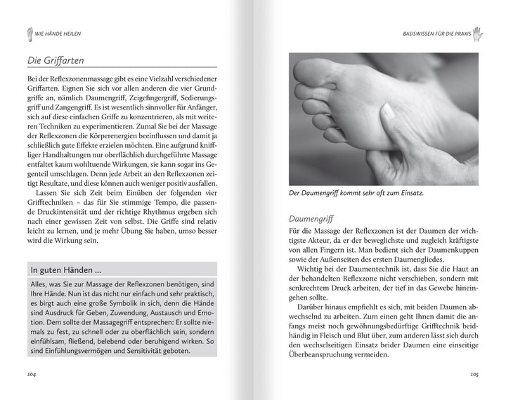 Reflexzonenmassage. Sanfte Selbstheilung von Kopf bis Fuß | Frohn, Birgit