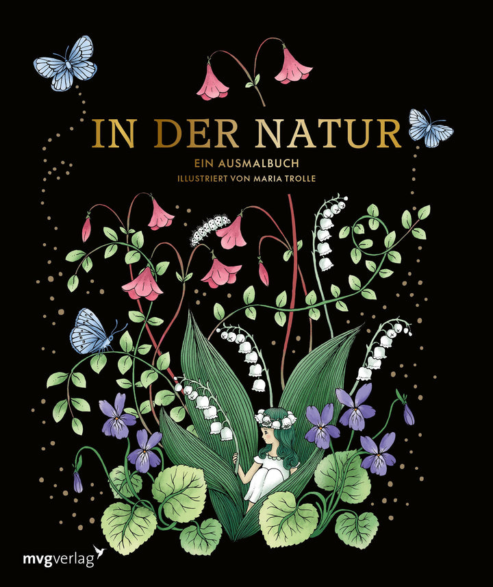 In der Natur - Ein Ausmalbuch | Trolle, Maria