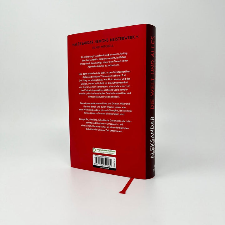 Die Welt und alles, was sie enthält | Hemon, Aleksandar