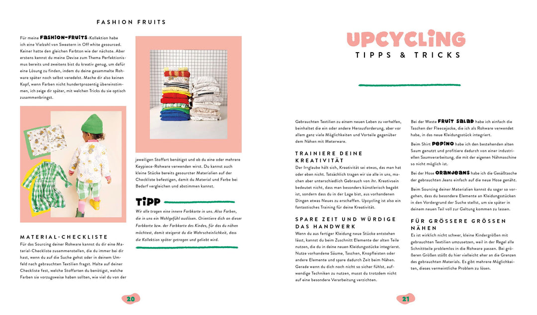 Fashion Fruits - Nähen für Kids! 15 Teile, eine Kollektion: Sag Tschüss zur ...