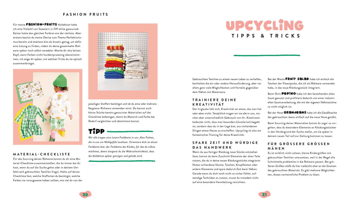Fashion Fruits - Nähen für Kids! 15 Teile, eine Kollektion: Sag Tschüss zur ...