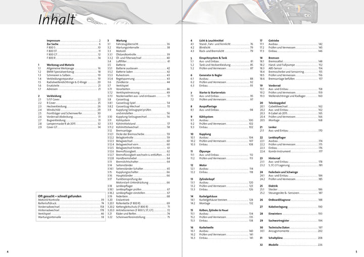 BMW F800R, F800S, F800ST, F800GT Reparaturanleitung | Jung, Thomas | Altmann...